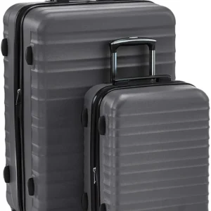 Premium Hardside Spinner Suitcase Luggage with Wheels - 28-Inch, Grey Colour