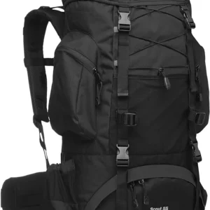 TETON 45L, 55L, 65L Scout Internal Frame Backpack for Hiking, Camping, Backpacking, Rain Cover Included