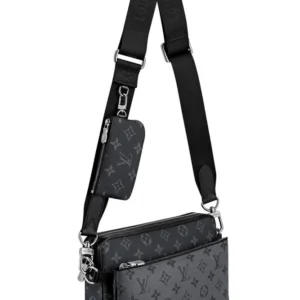 The Louis Vuitton Premium Copy Multi Pochette Accessoires Black Colour